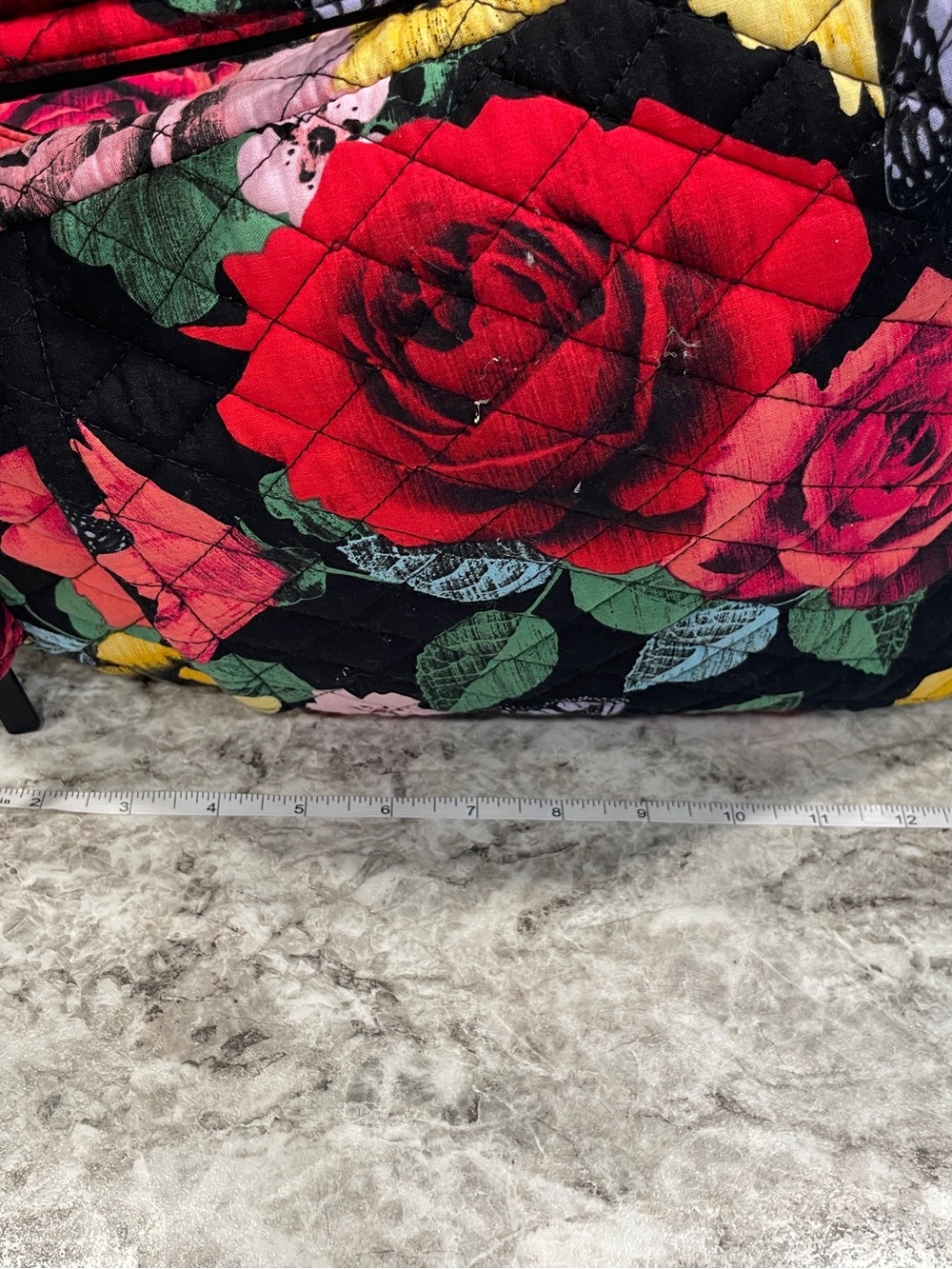 Vera Bradley Quilted Floral Duffel Bag - Picture 9 of 9